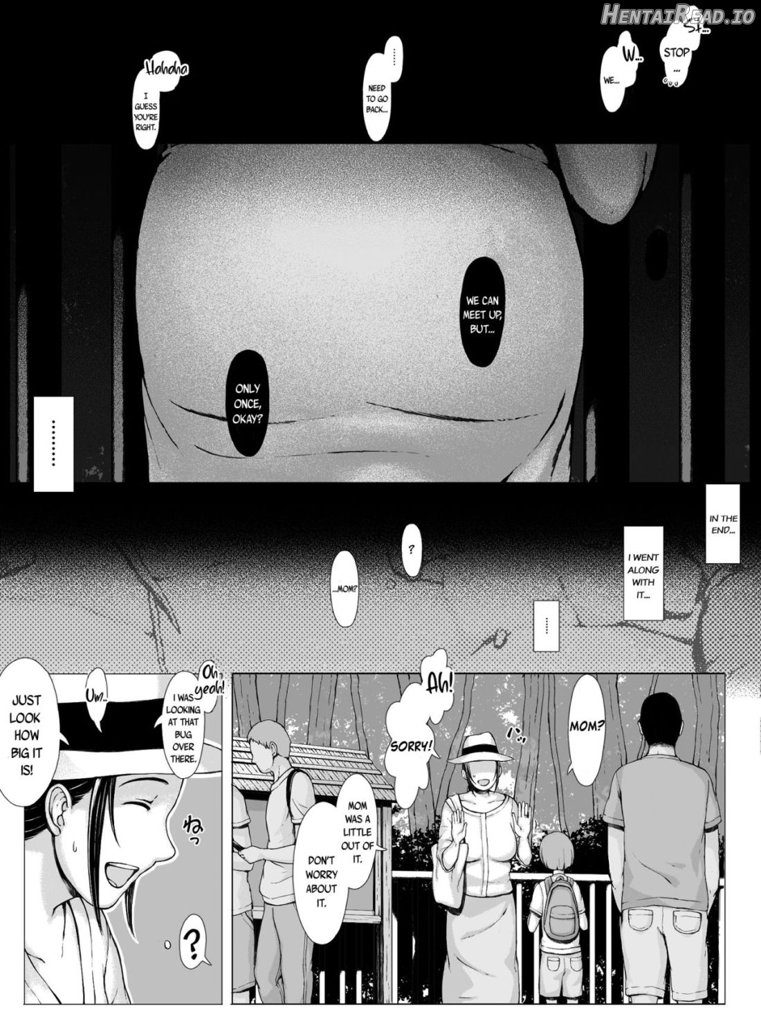 Hahagui -Ottori Okaa-san ga Toshishita Yarichin ni Nerawareru Toki Chapter 1 - page 94