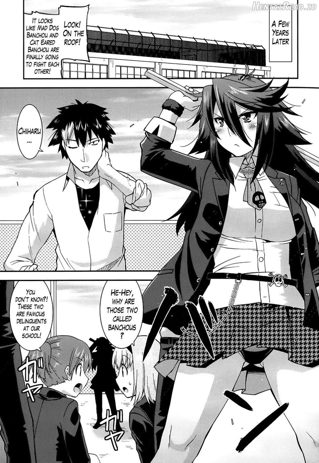 Namaiki Oppai Banchou Ch. 1-7, 10 Chapter 1 - page 5