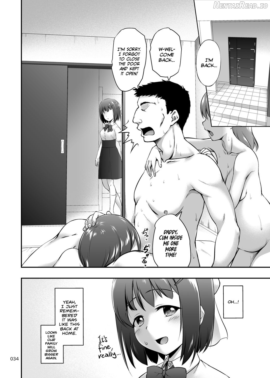 Nakadashi! Papachin Junkie ~ Oyako Jusei Ninshin Bote H mo Aru yo Chapter 1 - page 33