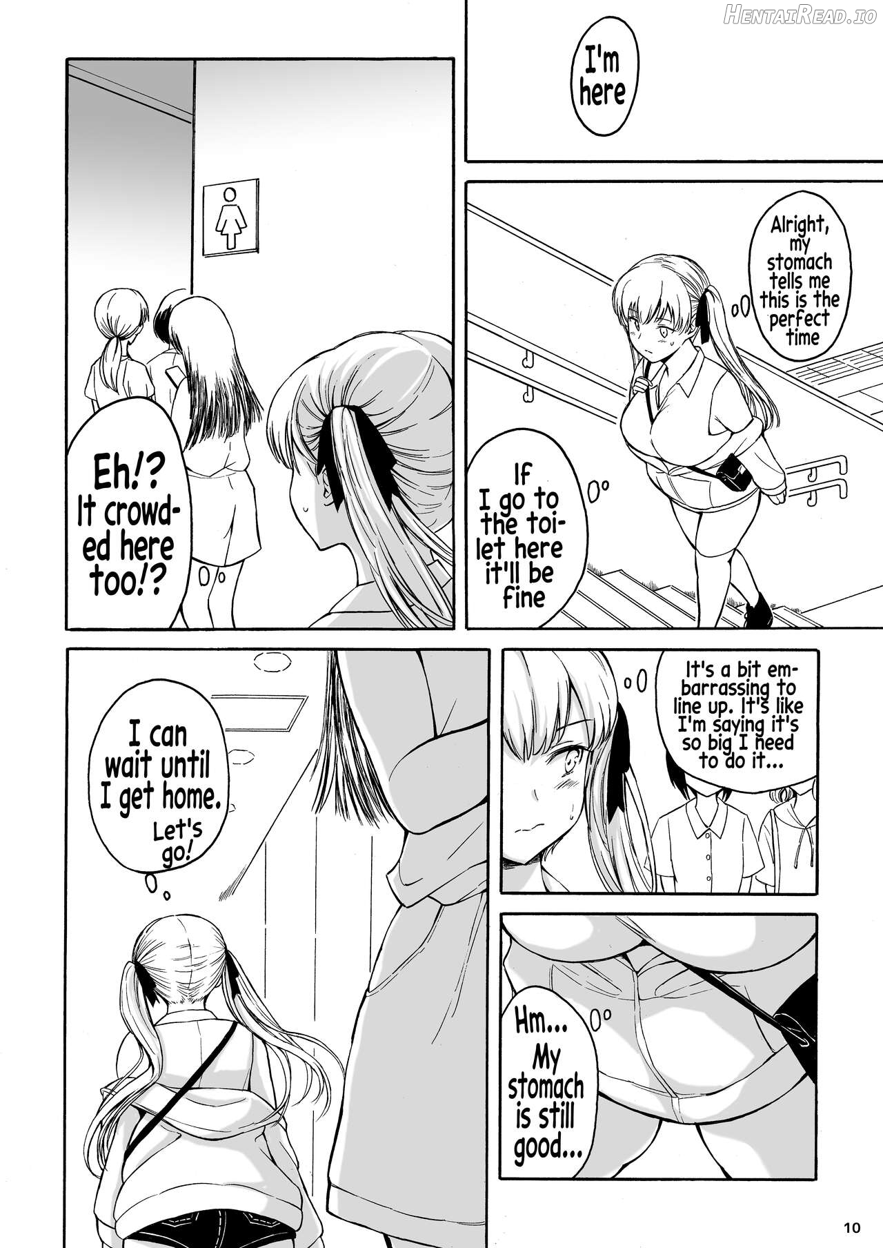 Haisetsu Shoujo 6 Hinako to Otsuuji to Otomodachi Chapter 15 - page 9