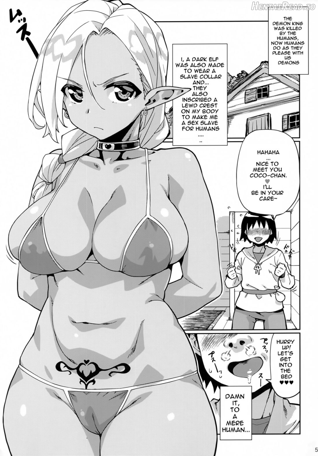 Muchi Muchi Dake ga Torie no Dark Elf Chapter 1 - page 2
