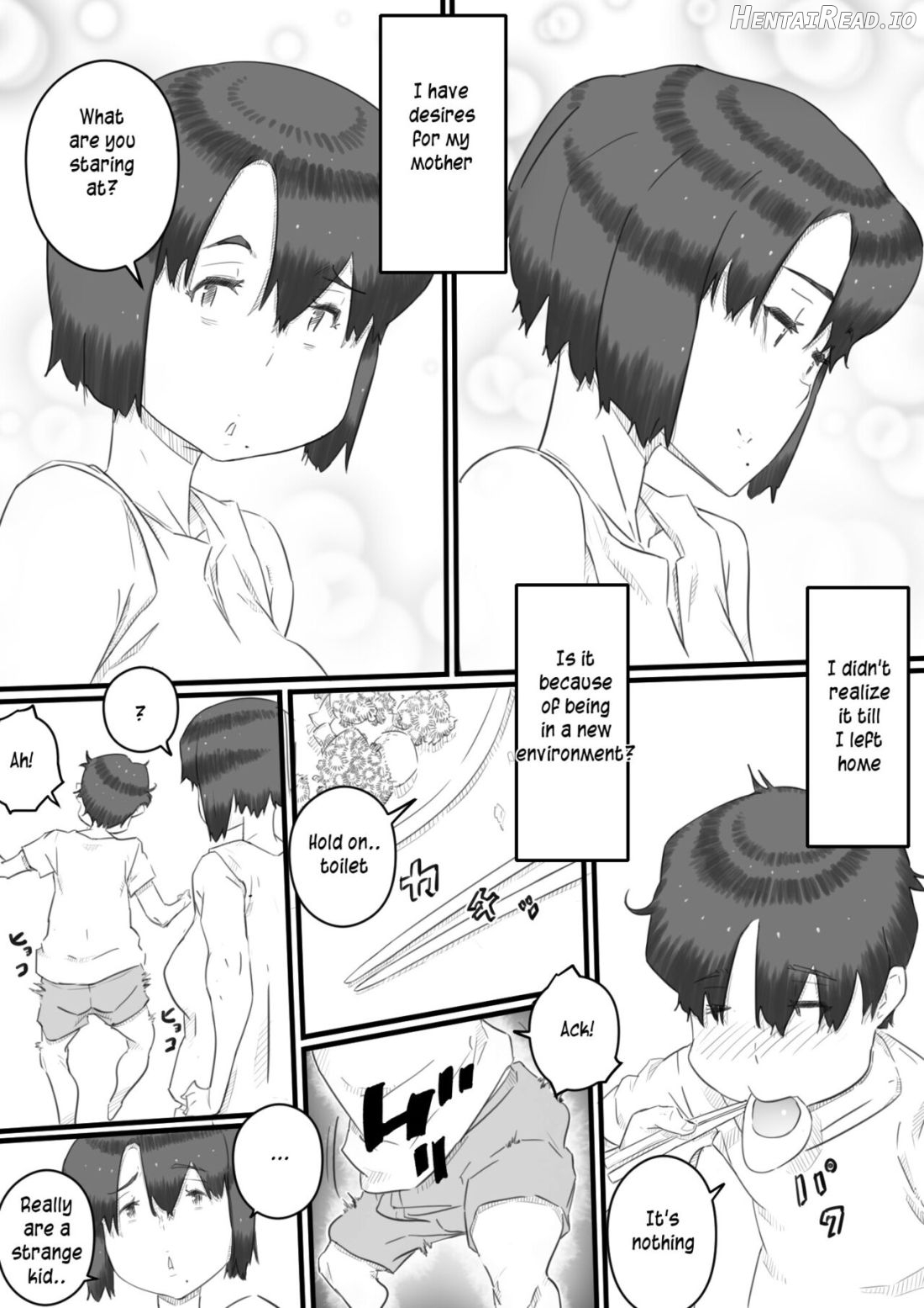 Hitorigurashi no Musuko no Heya de Chapter 1 - page 4