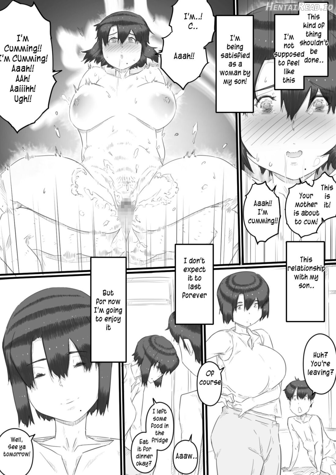 Hitorigurashi no Musuko no Heya de Chapter 1 - page 37
