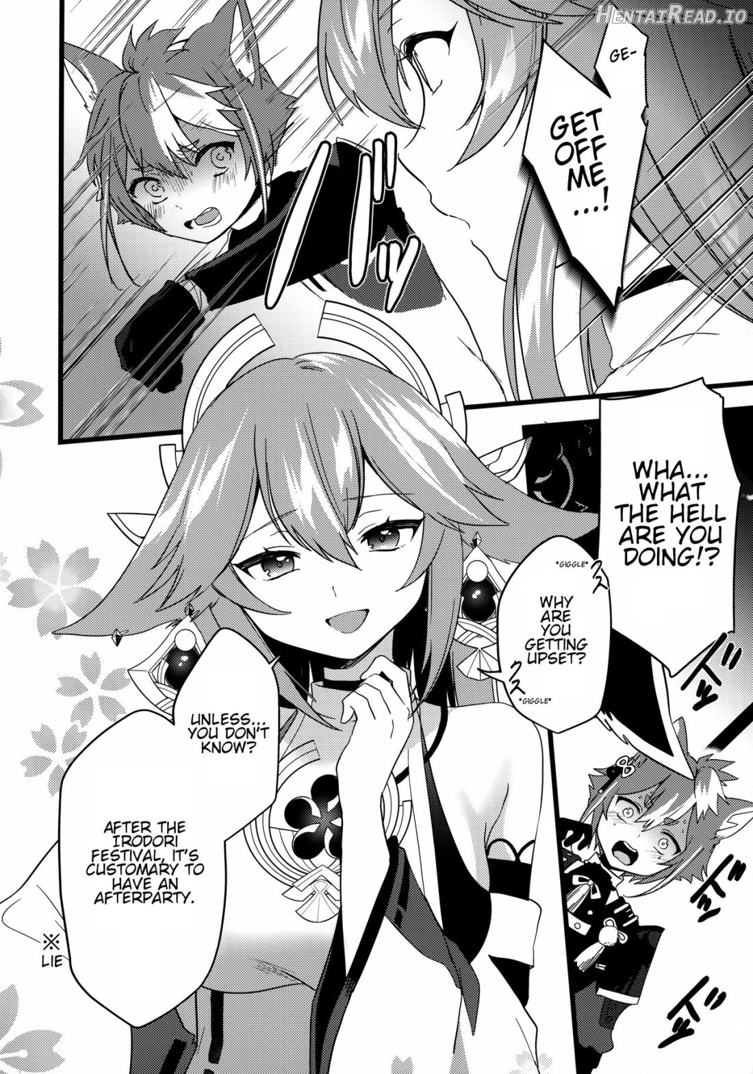 Inu to Kitsune ga Majiwaru Yoru ni Chapter 1 - page 7