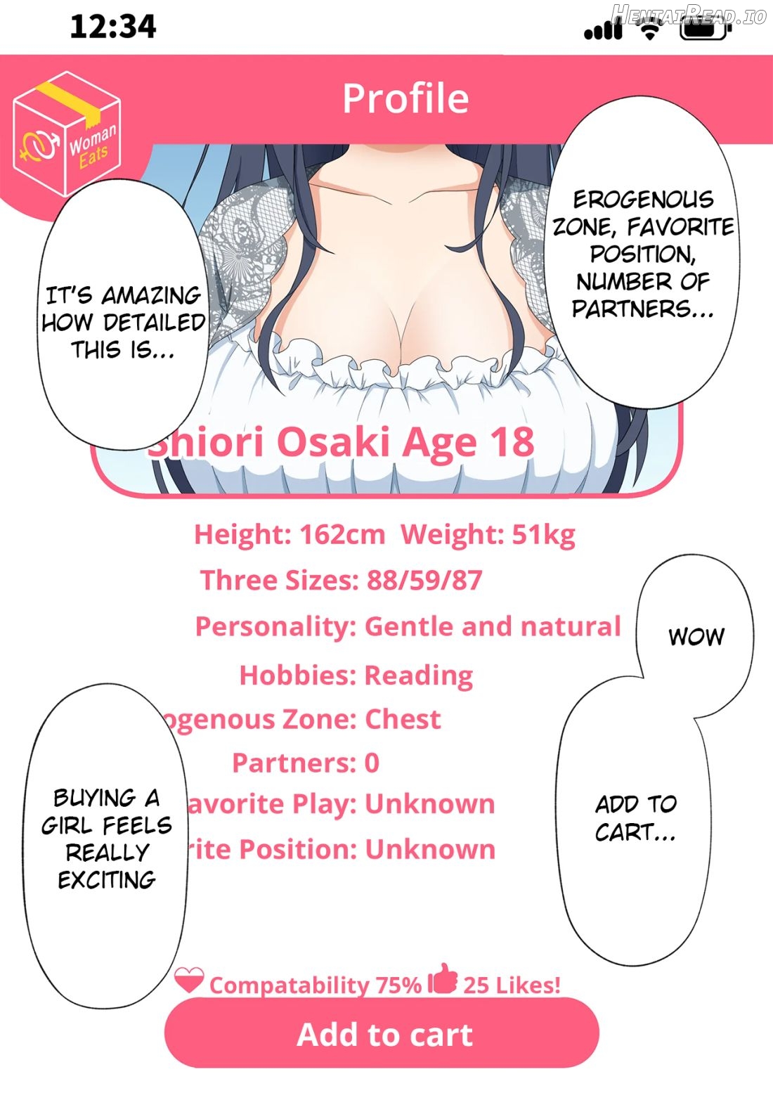 Woman Eats ~Yume no Bishoujo Takuhai Appli~ Chapter 1 - page 6