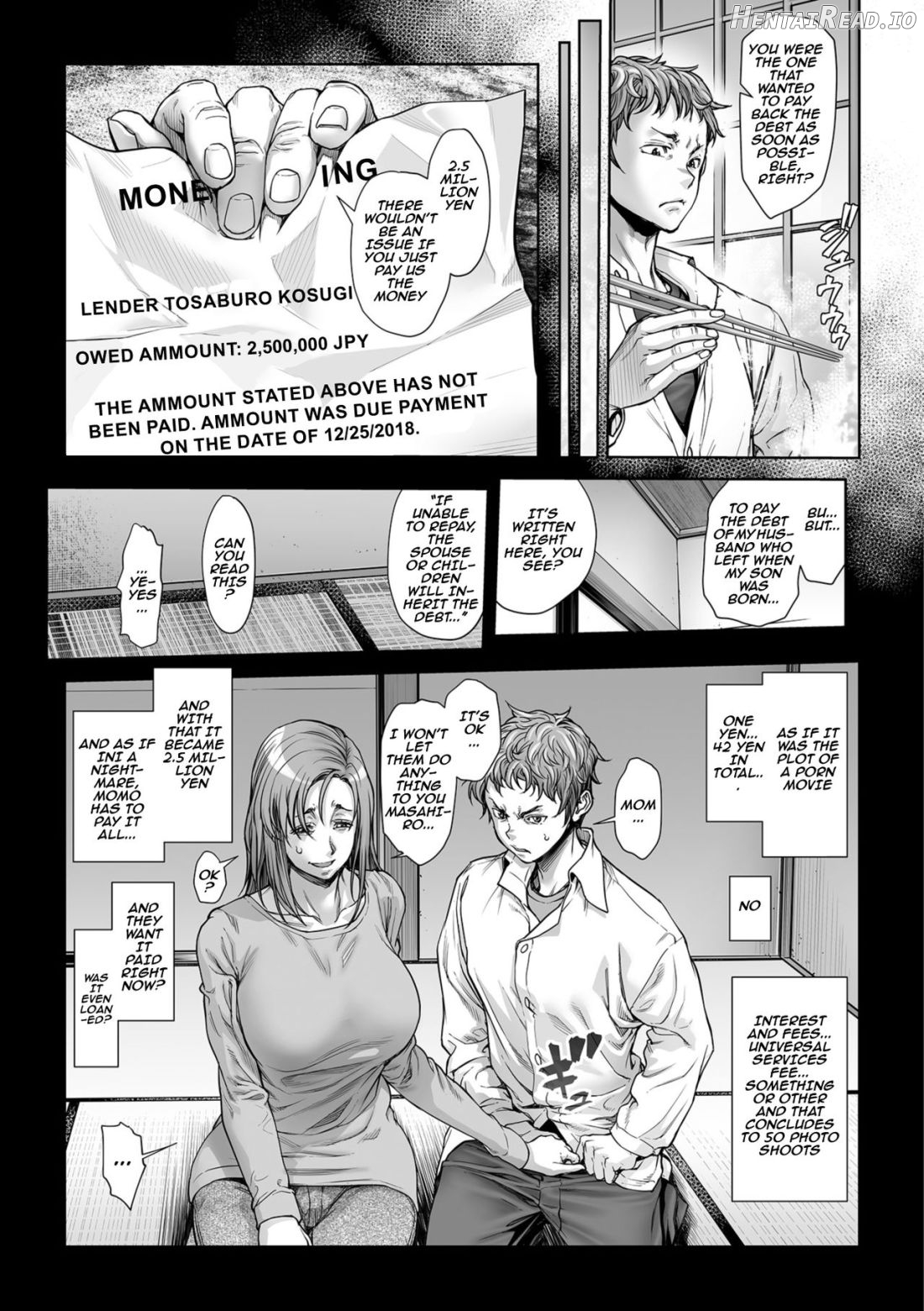 Okaa-san wa Shakkin Dorei desu yo Chapter 1 - page 5
