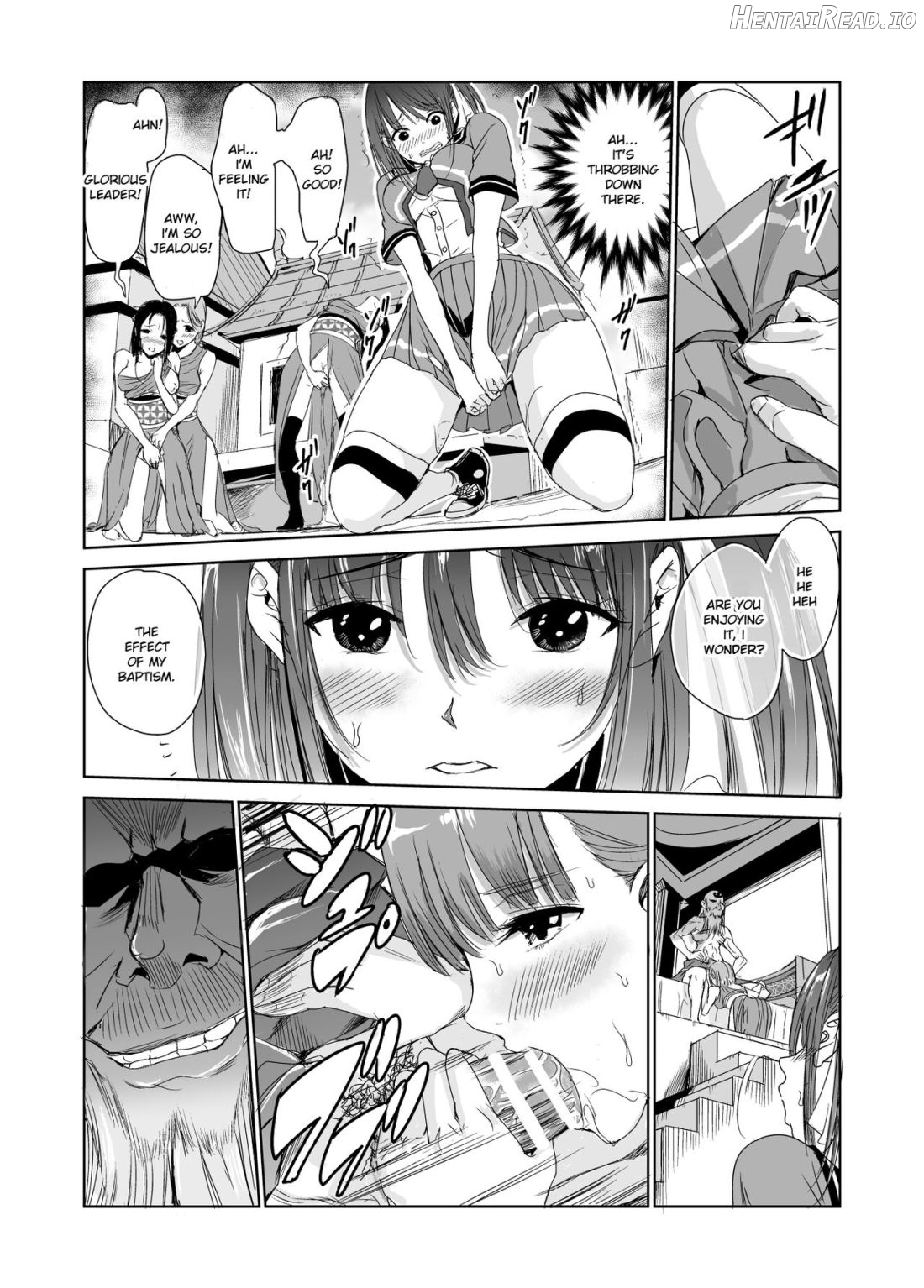 Tsuyagari Mura 2 ~Kareshi o Mamoru Tame Hikyou no Mura de Kyousei Gohoushi & NTR Sex~ Chapter 2 - page 12