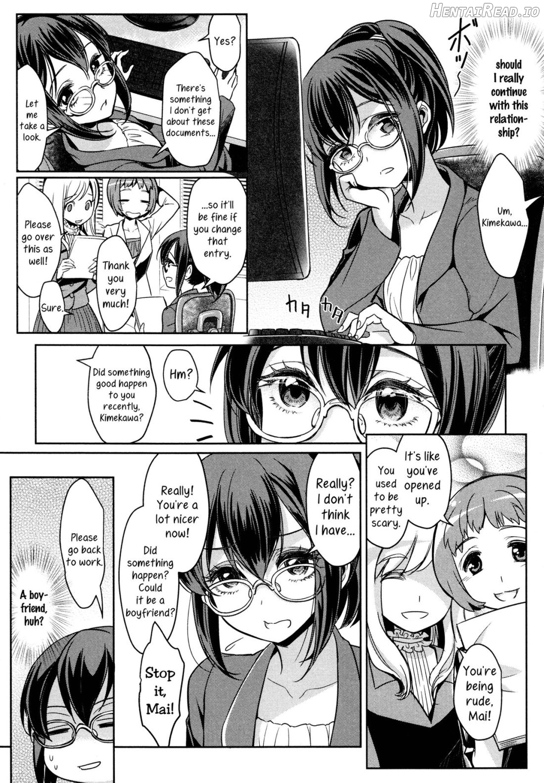 Dekoboko Joshi ~Kouhen~ Chapter 1 - page 2