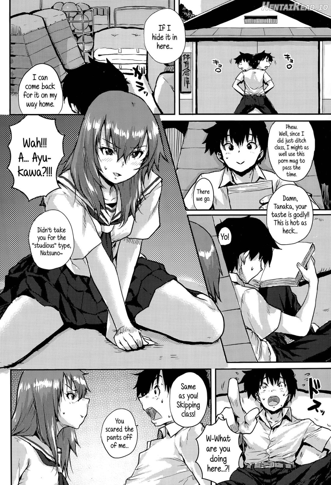 Nazo no Tenkousei Chapter 8 - page 4