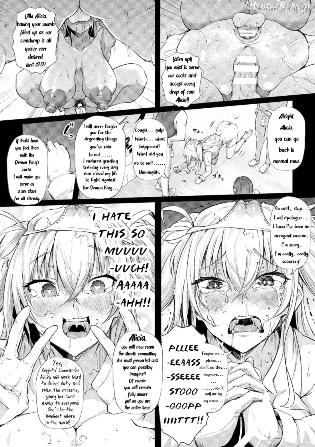 Azdaloth no Kishi Alicia ~Hametsu e to Michibiita Fukujuu no Noroi~ Chapter 1 - page 17