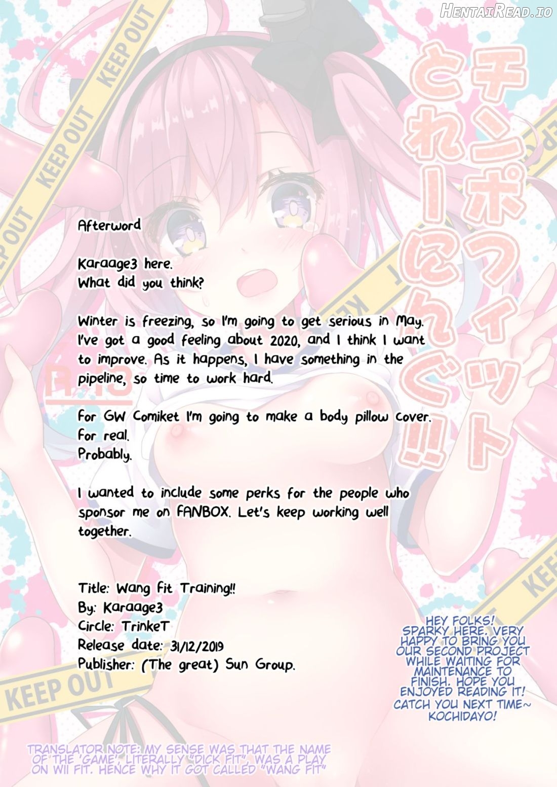 Chinpo Fit Training!! Chapter 1 - page 13