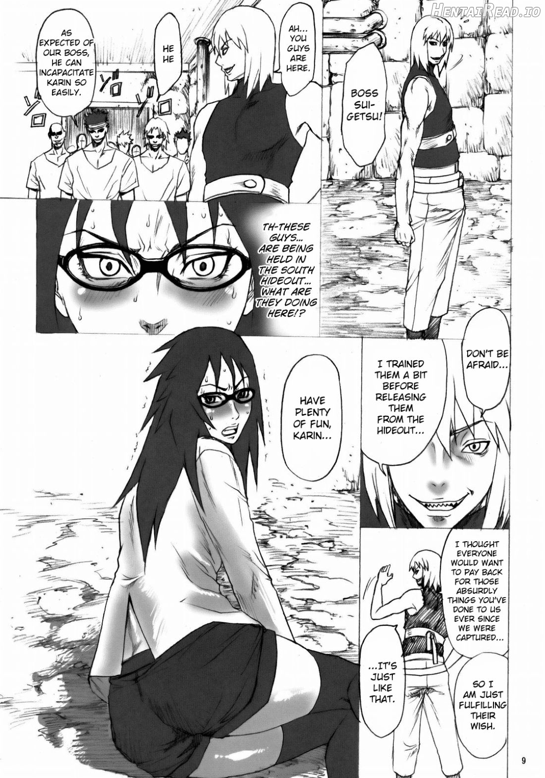 NINJA EXTREME 3 Onna Goroshi Shippuuden Chapter 1 - page 8