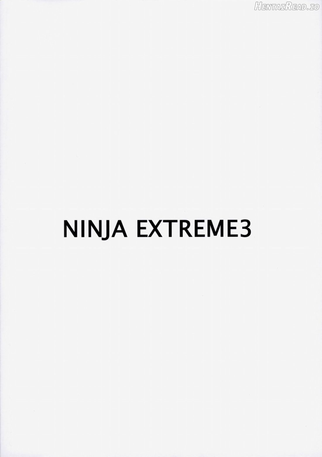NINJA EXTREME 3 Onna Goroshi Shippuuden Chapter 1 - page 26