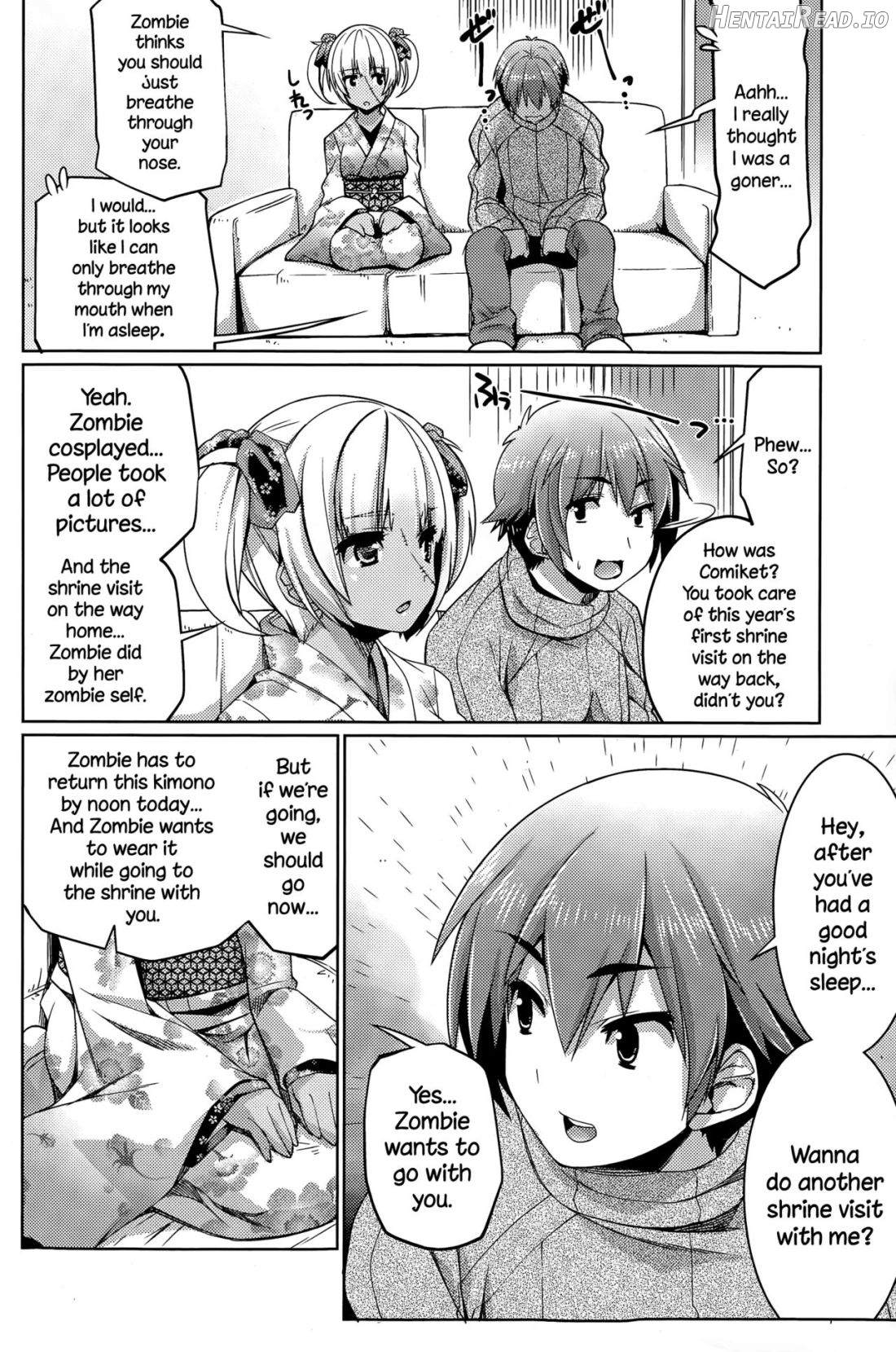 Hatsumoude of the Zombie Chapter 1 - page 4