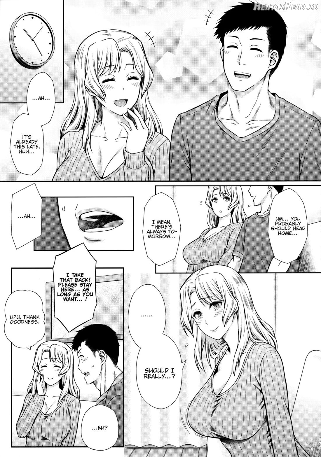 Houston-san to Kodzukuri o Ippai Ganbaru Ohanashi. Chapter 1 - page 6