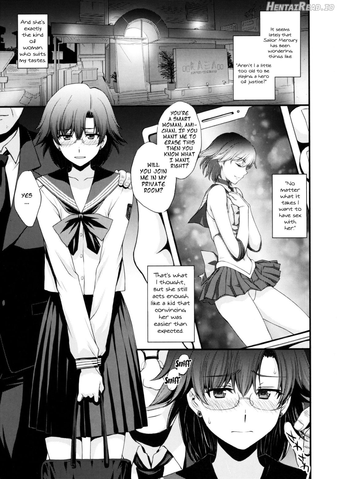 Mercury no Shojo Soushitsu de Ippatsu Nukitai! Chapter 1 - page 2