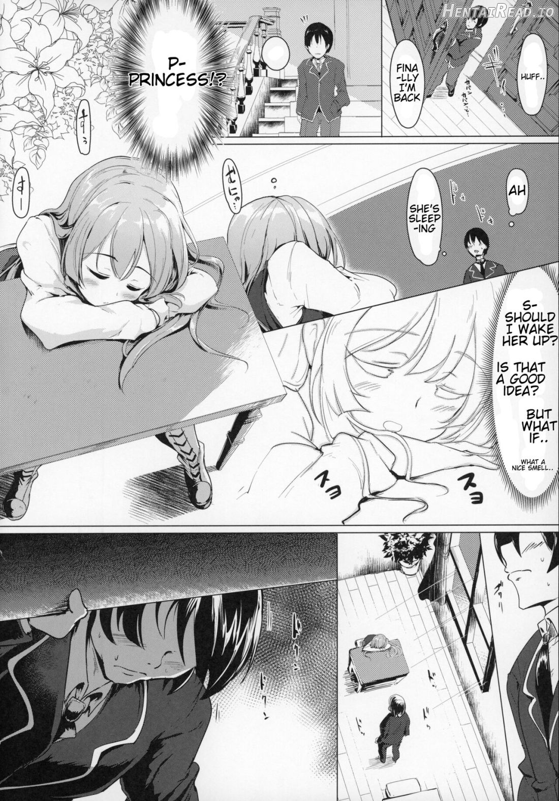 Manaria Oukoku no Ohime-sama to Manaria Gakuin Ippan Seito Ore no Aida ni Ecchi na Event nante Okiru Wake ga Nai Chapter 1 - page 6