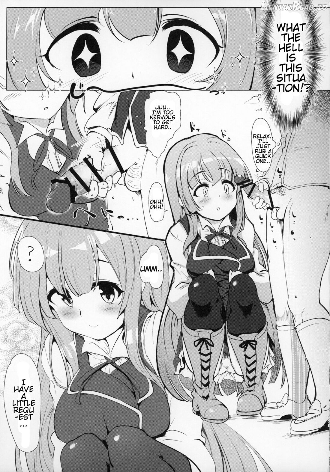 Manaria Oukoku no Ohime-sama to Manaria Gakuin Ippan Seito Ore no Aida ni Ecchi na Event nante Okiru Wake ga Nai Chapter 1 - page 9