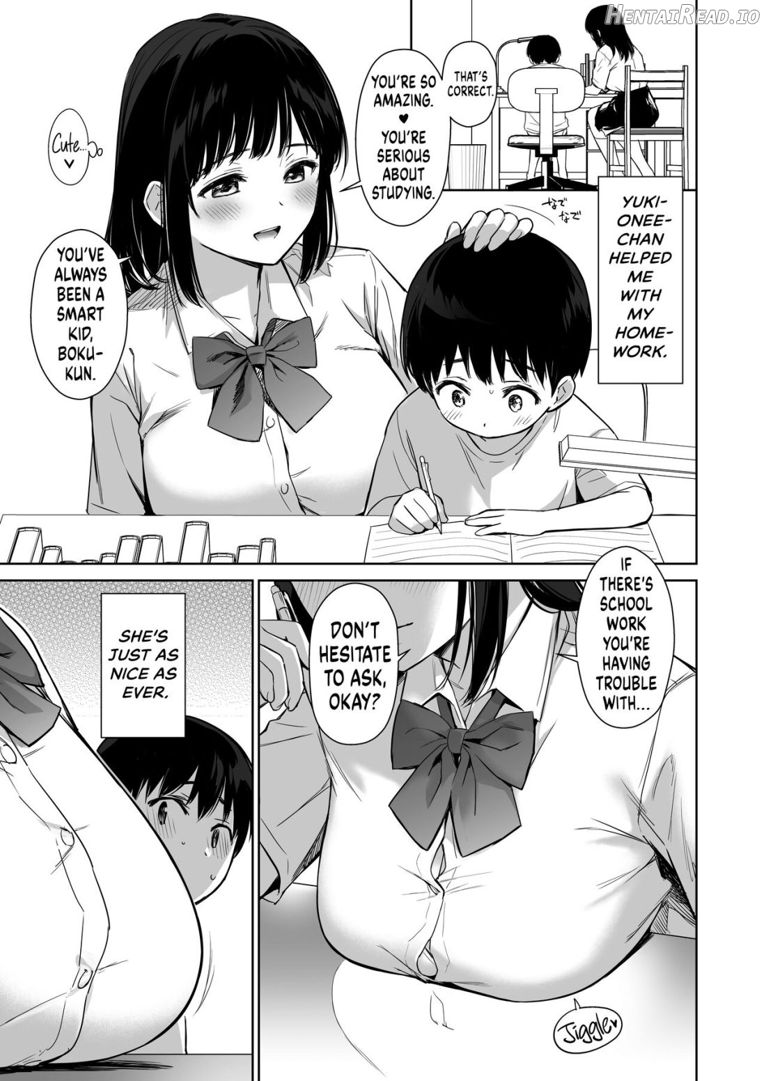 Naisho no Hajimete ~Suunenburi ni Atta Shinseki no Bijin JK Shimai ni Ecchi no Tehodoki Sarechaimasu~ Chapter 1 - page 5