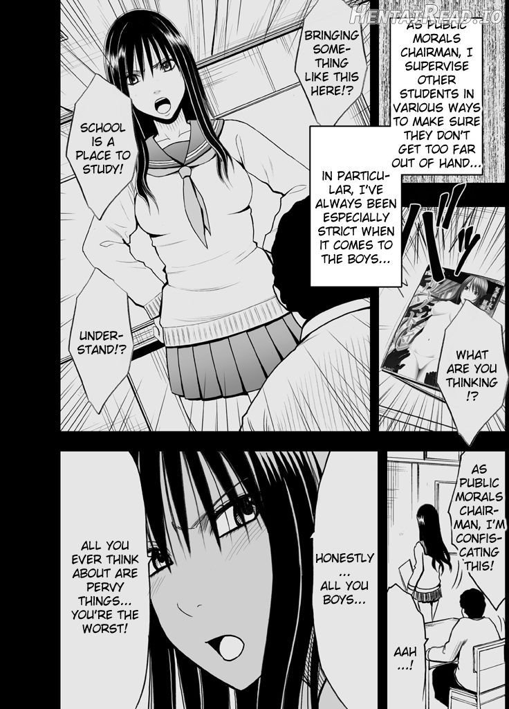 24-jikan Taikyuu Ero Massage ~Ura no Beit de Hamerareta Fuuki Iinchou~ Chapter 1 - page 3