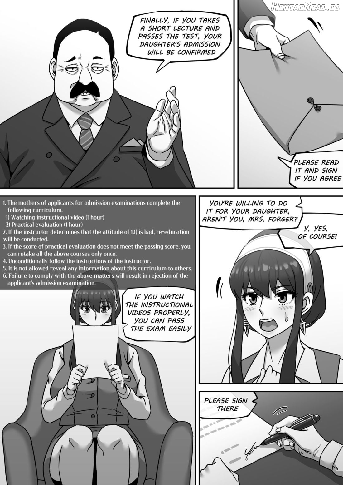 Gibo no Hisokana Kojin Mendan Yor Forger Chapter 1 - page 6