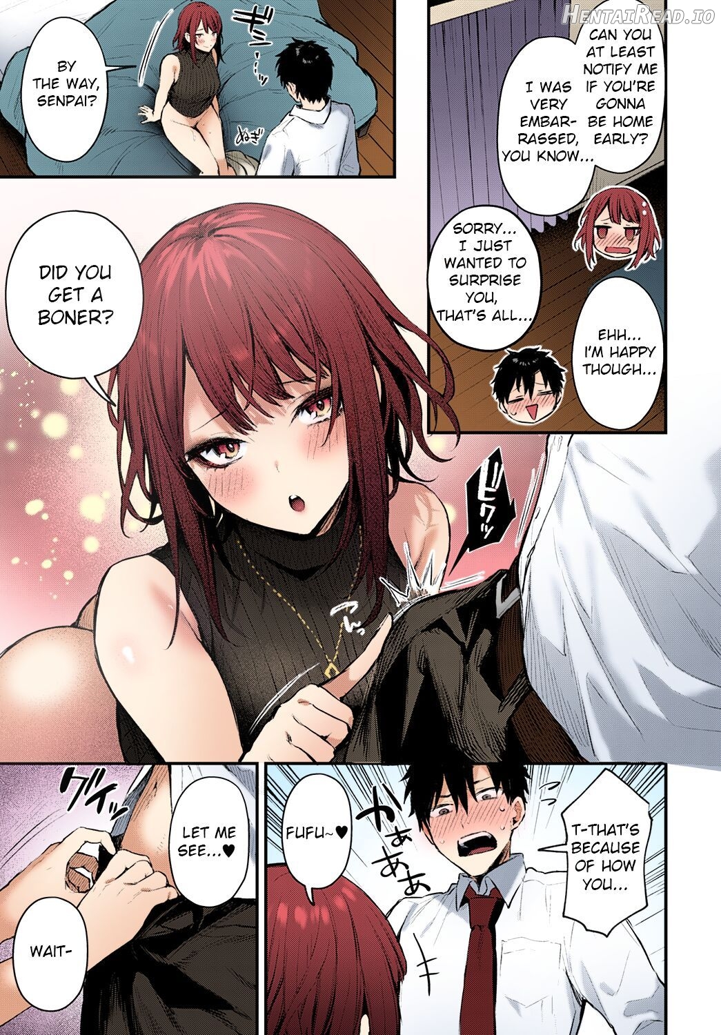 Machikirenai Kouhai Kanojo Tsujinaka-Chan - Colorized Chapter 4 - page 7