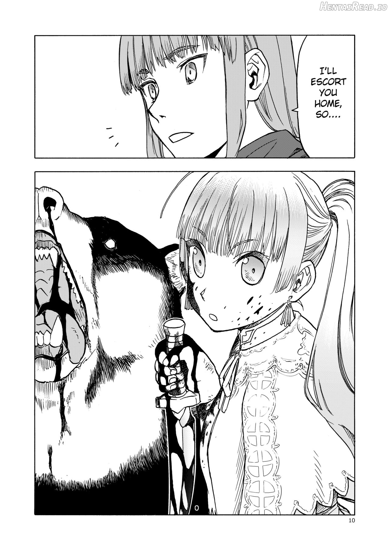 Hitozumajo to Minarai Kishi Chapter 1 - page 9