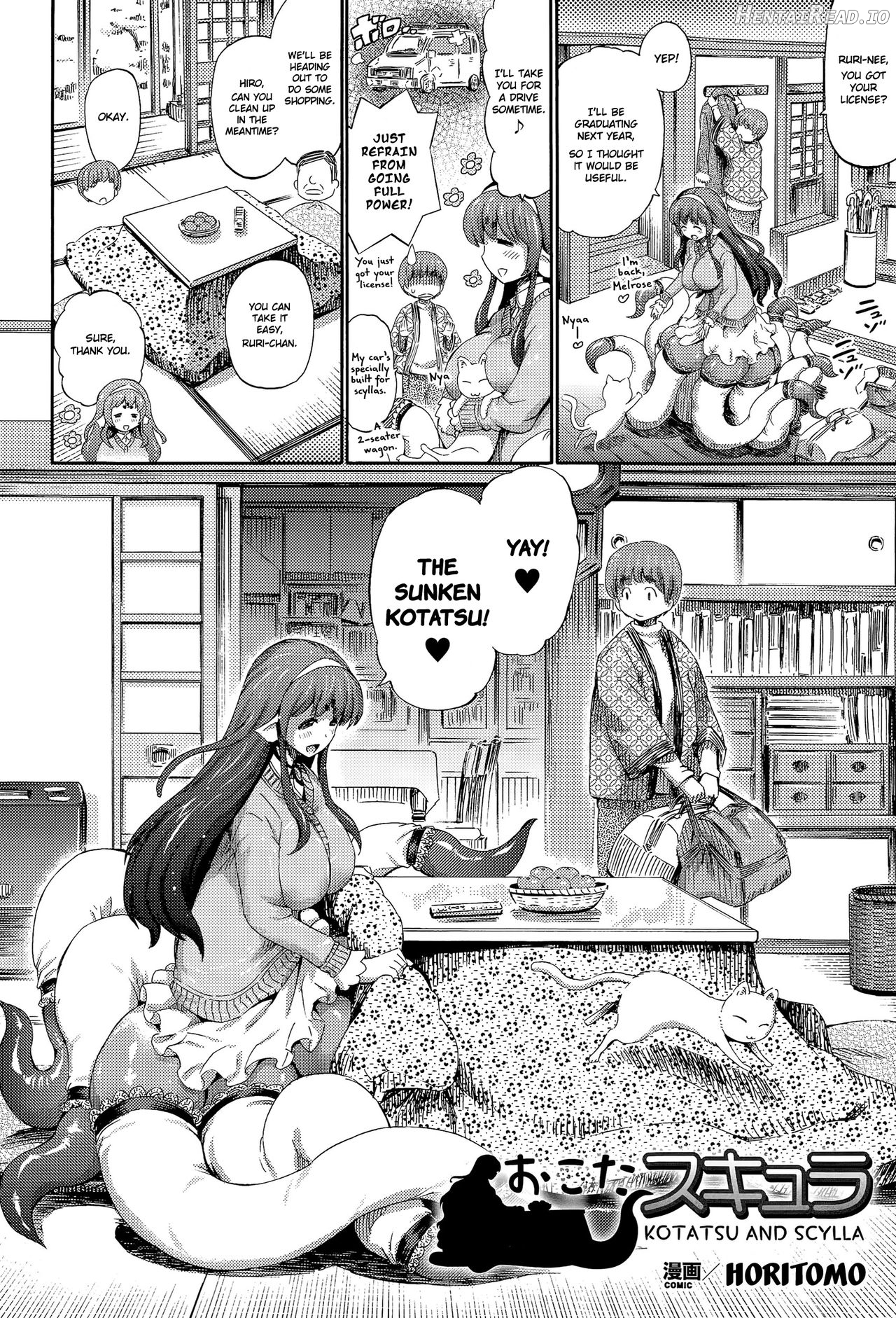 KOTATSU AND SCYLLA Chapter 4 - page 2