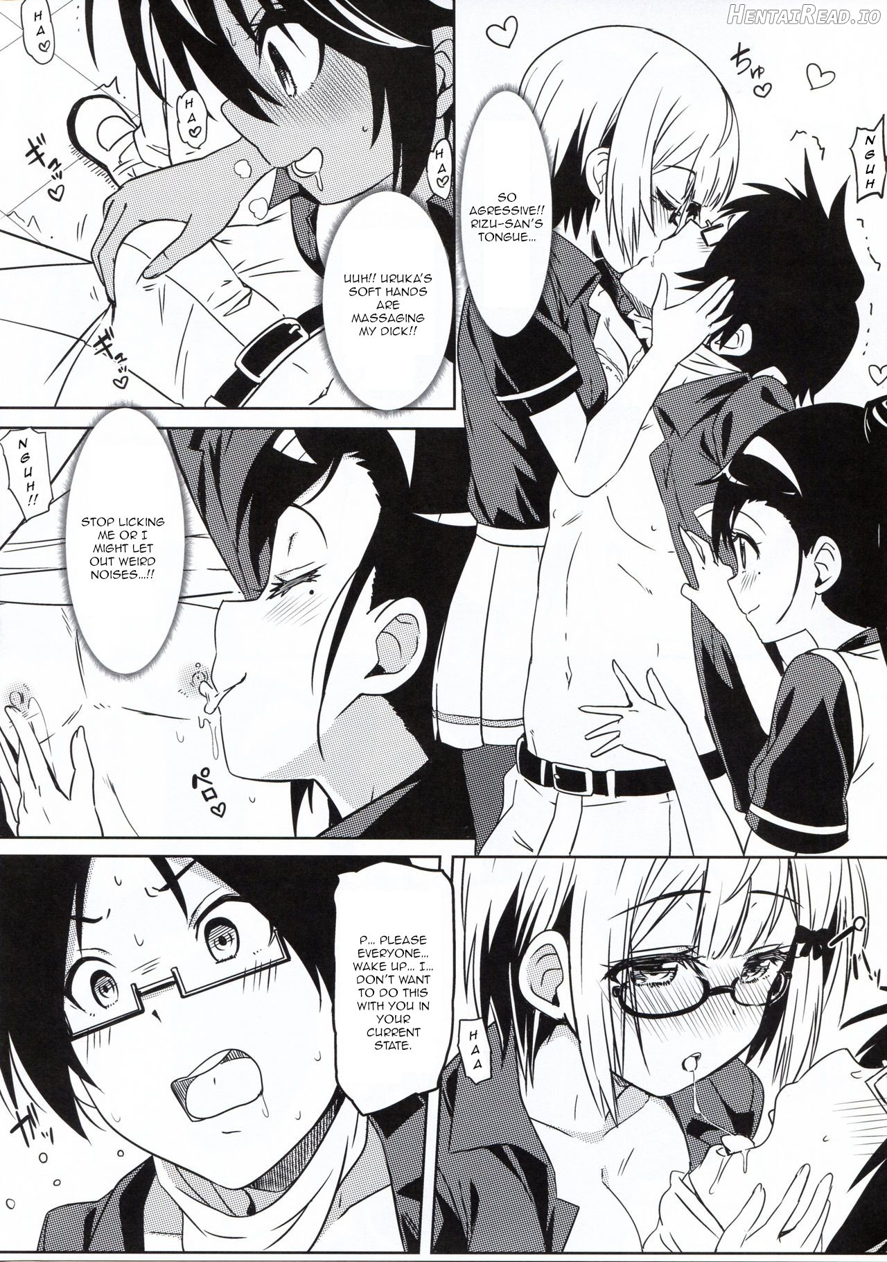 Bokutachi wa Saimin Kakatte Benkyou Dokorojanai Chapter 1 - page 5