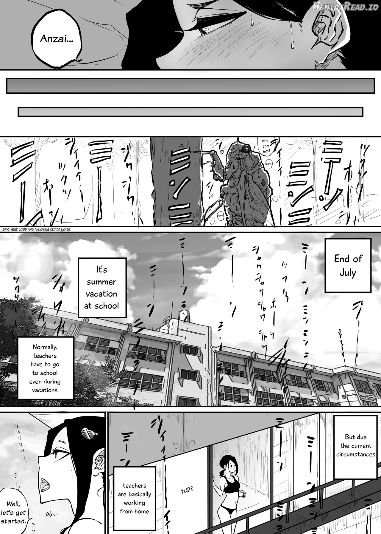 Sparta Sensei ga Oshiego no Bitch Gal ni Ecchi na Koto Sareru Hanashi Chapter 2 - page 8