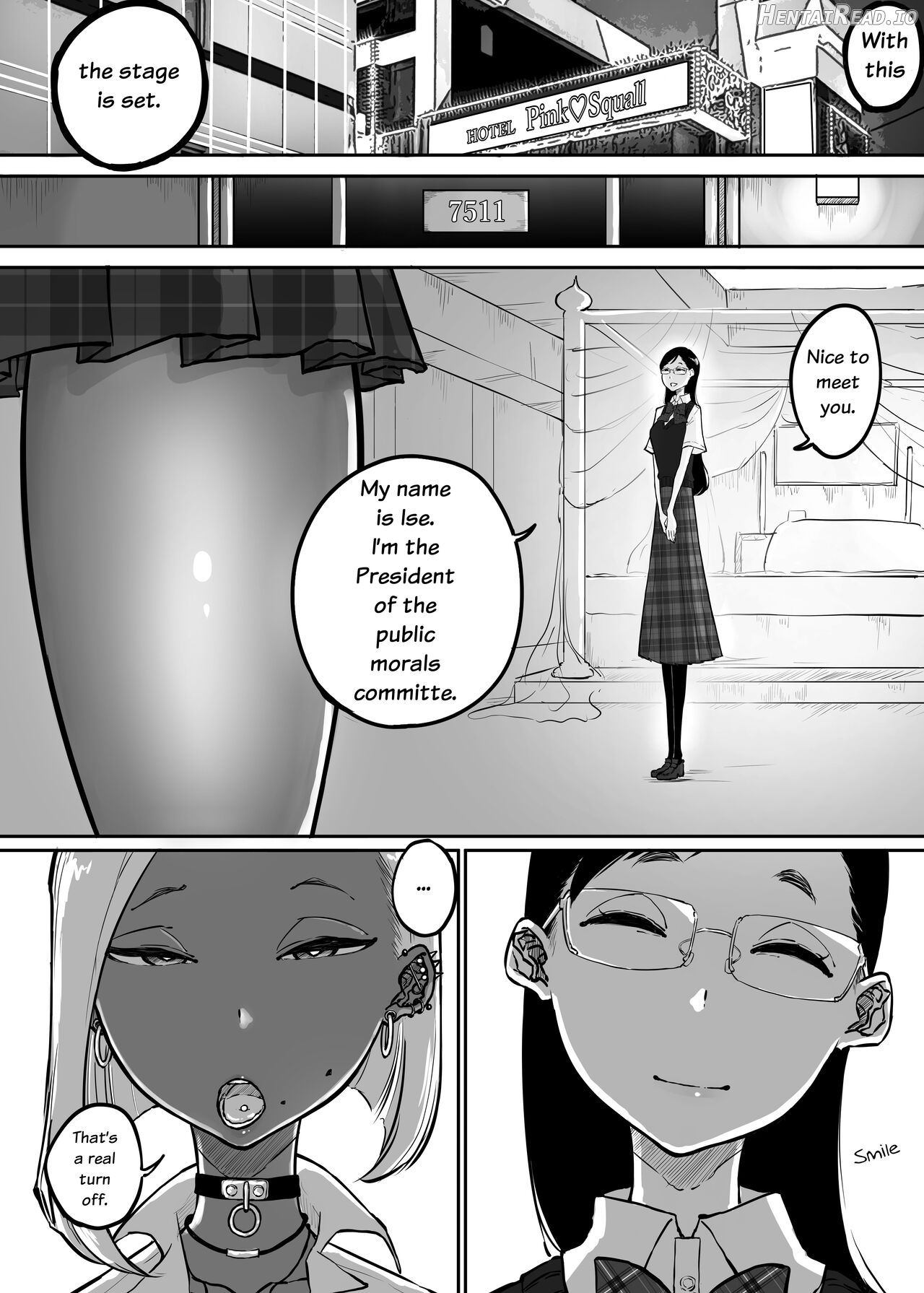 Sparta Sensei ga Oshiego no Bitch Gal ni Ecchi na Koto Sareru Hanashi Chapter 3 - page 10