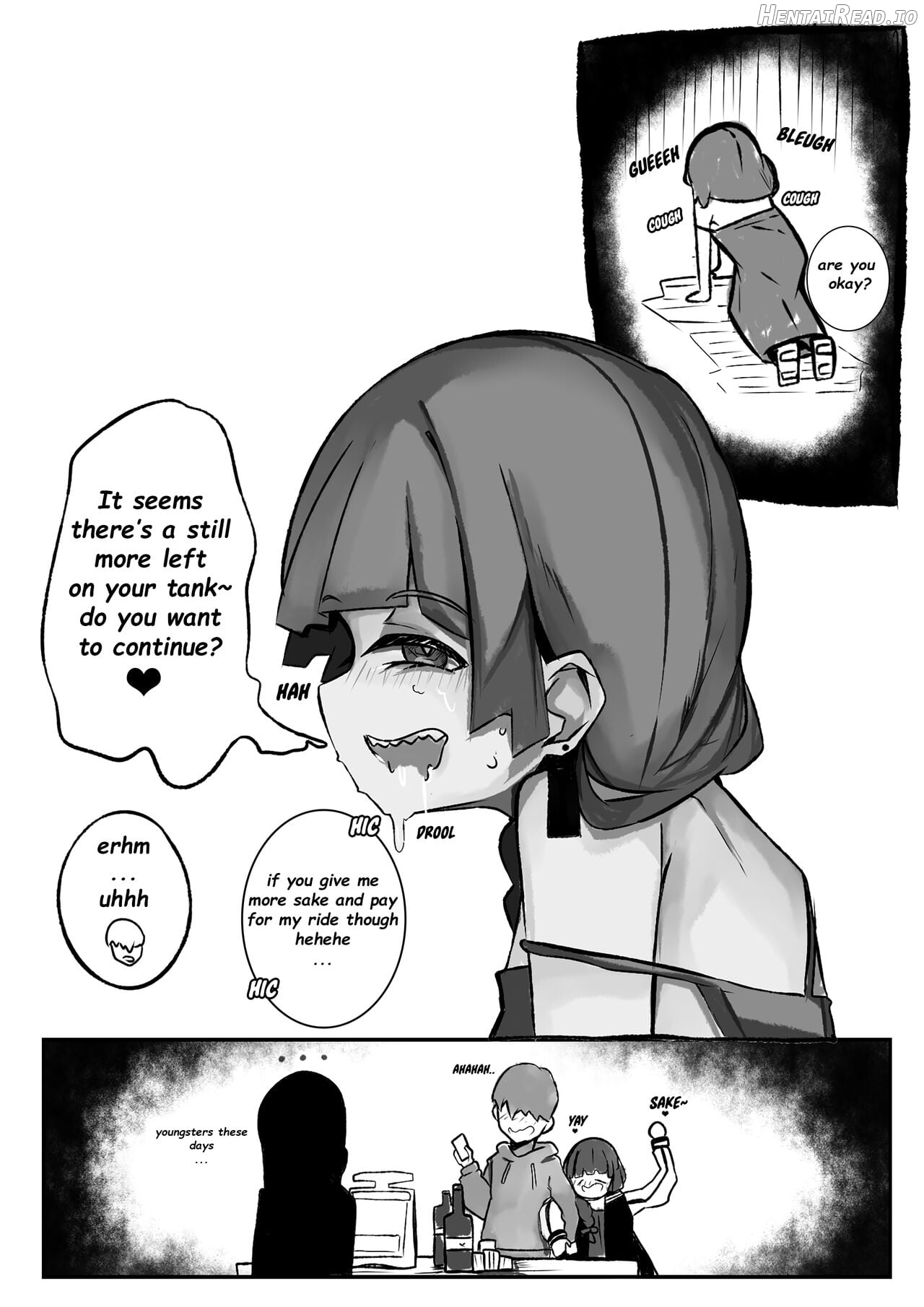 I went out drinking with a drunk bassist...and got the best day of my life!! Chapter 1 - page 5