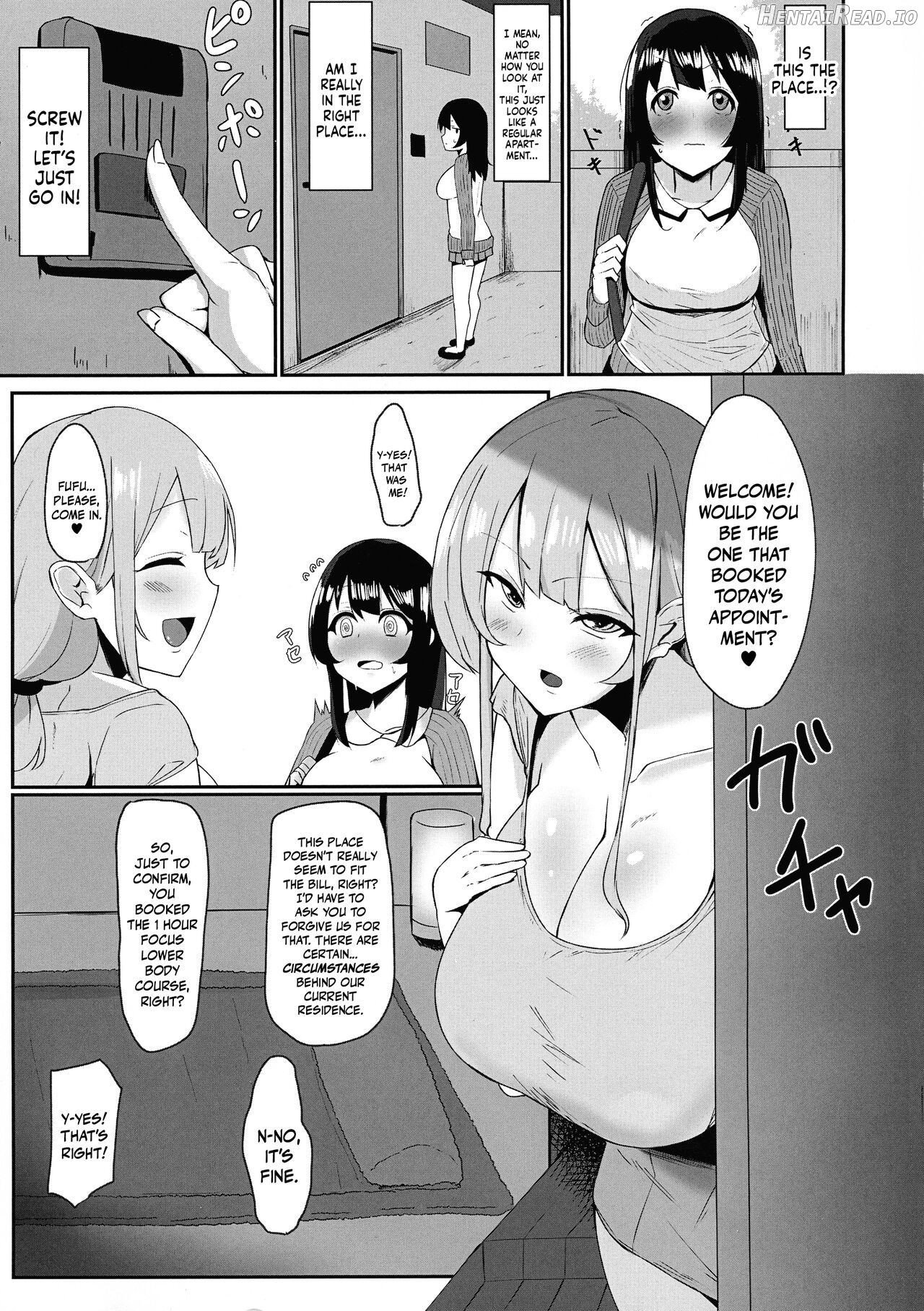 Futanari Kaiwai no Etchi na o Mise ni Ittemita! ~ Kenzen? Esute-ten-hen ~ Chapter 1 - page 4