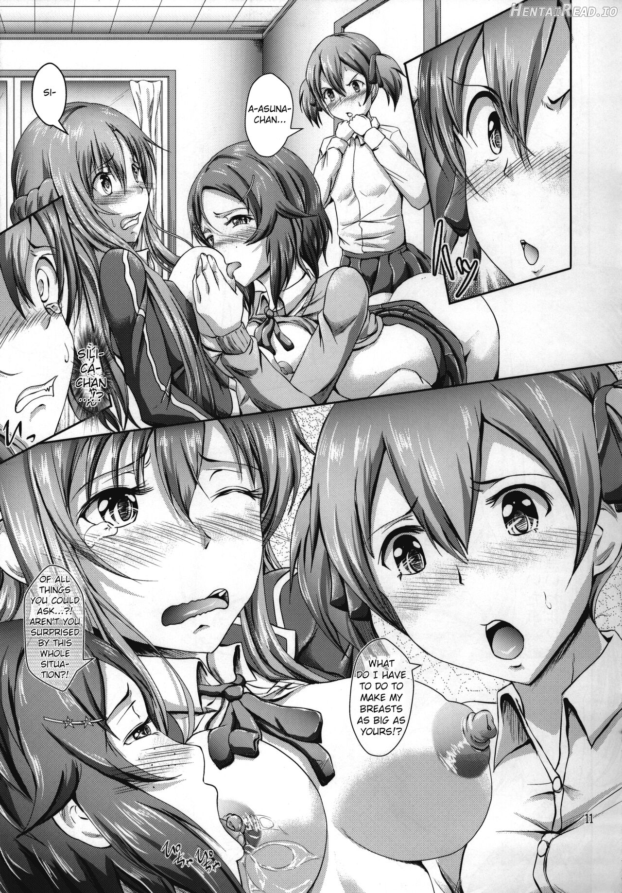 Houkago Sword Art Offline Chapter 1 - page 10