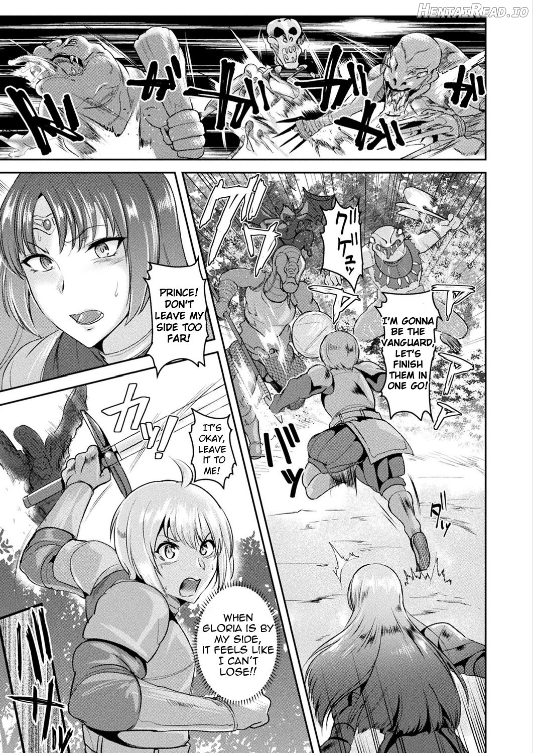 Tomone no Konoe Kishi Gloria Chapter 1 - page 13
