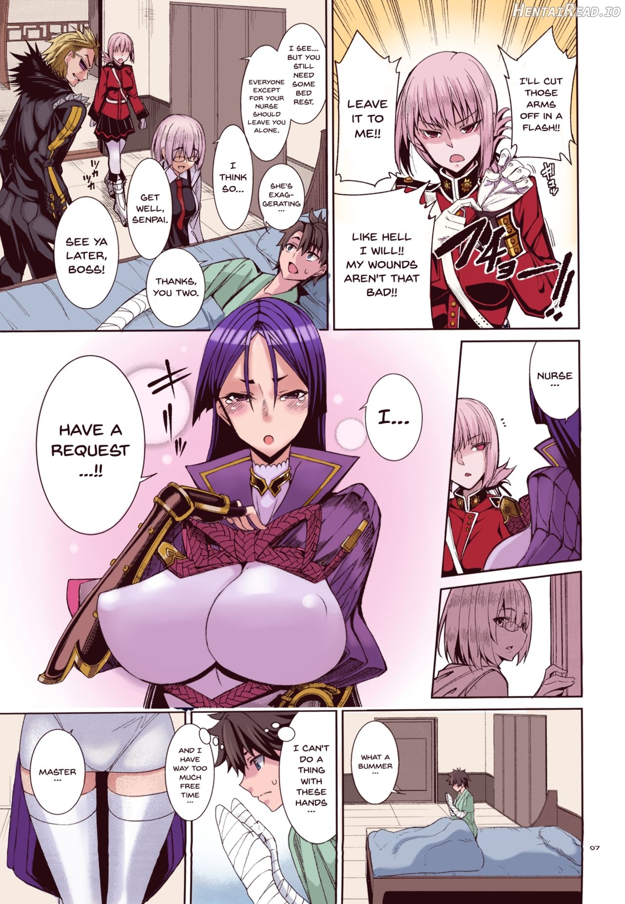 Kango x Raikou - Colorized Chapter 1 - page 5