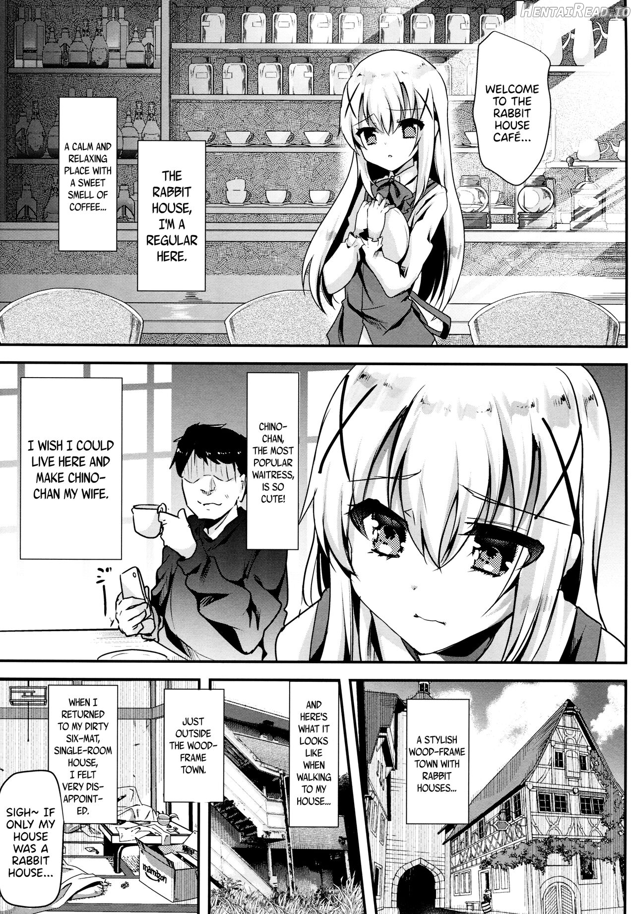 Ouchi ga Cafe ni Naccyatta! Chapter 1 - page 2