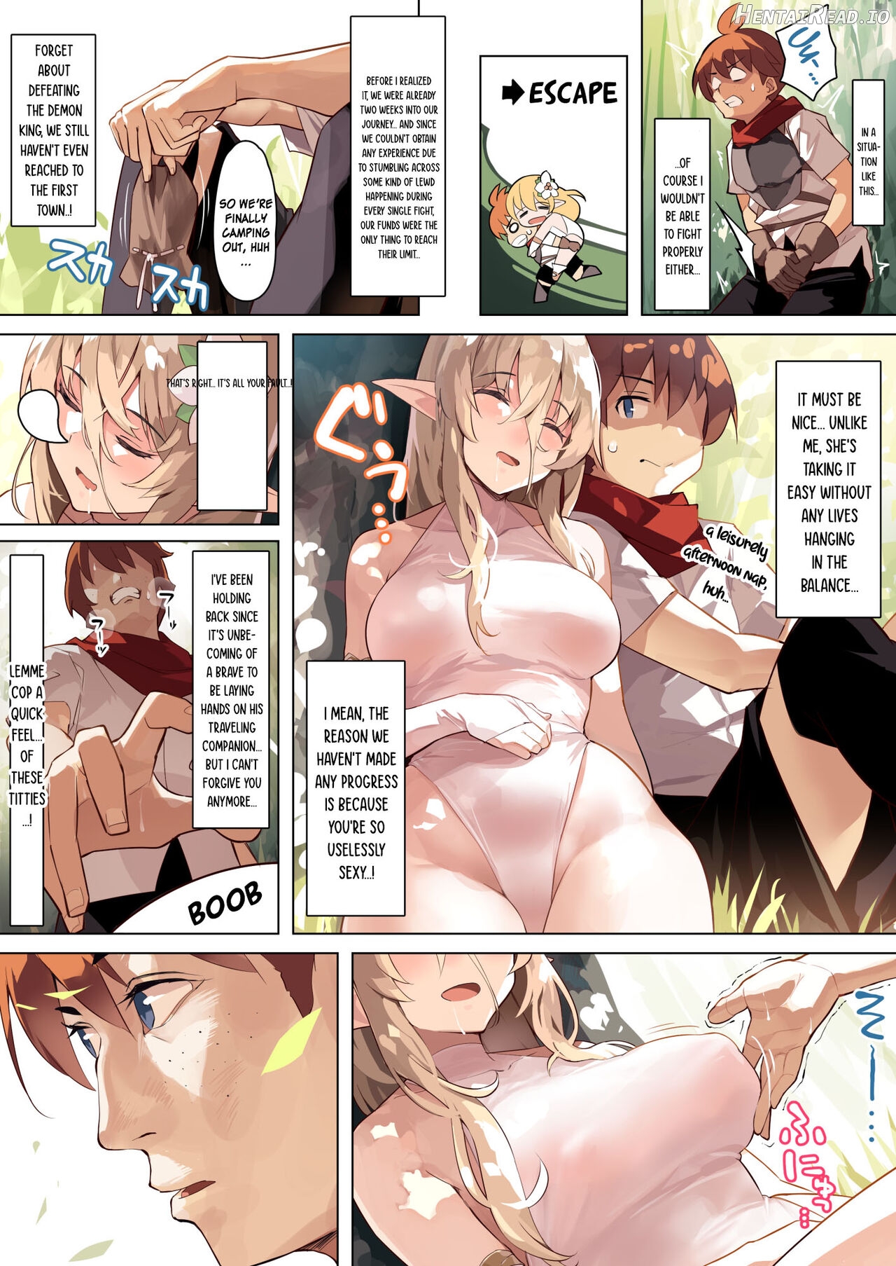 Dame na Otoko ni Yasashii Elf Manga Chapter 1 - page 7