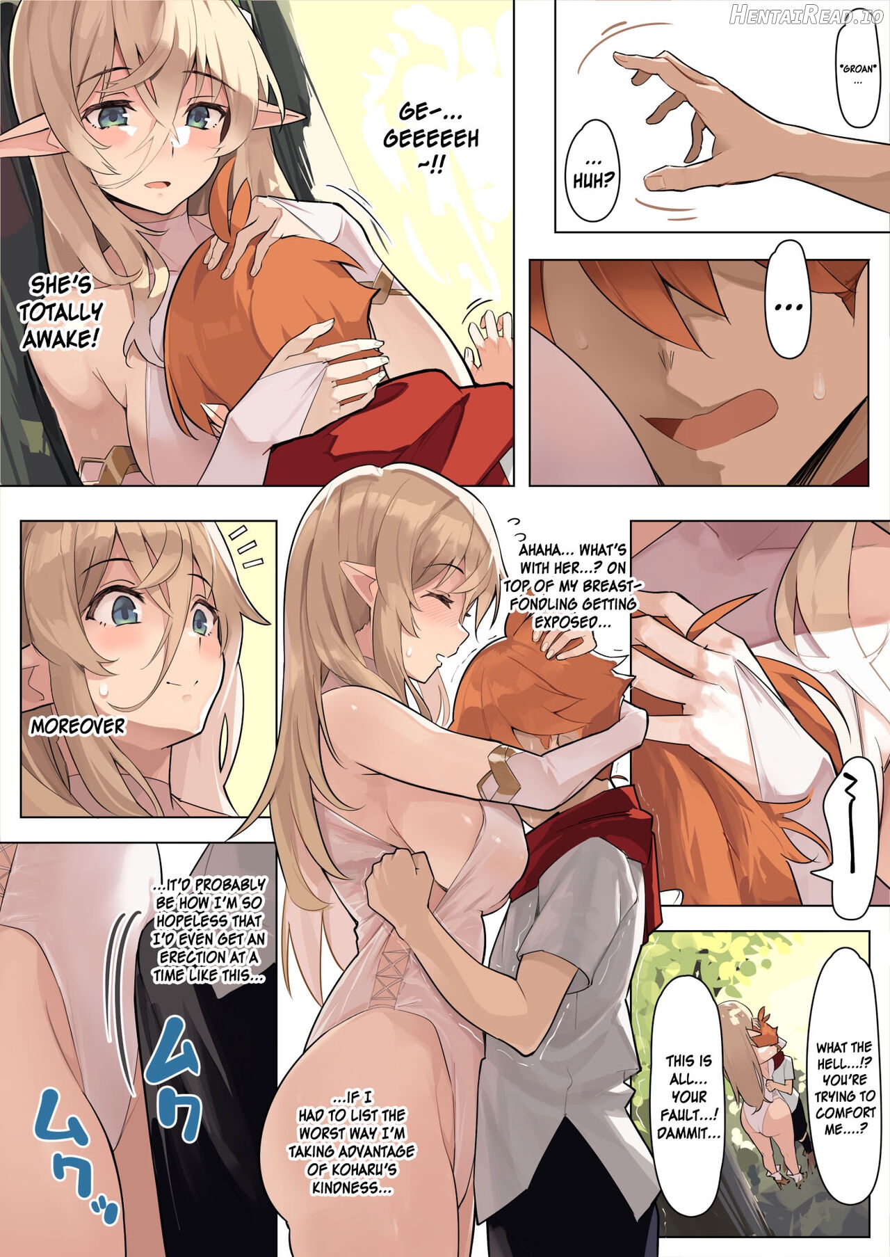 Dame na Otoko ni Yasashii Elf Manga Chapter 1 - page 10