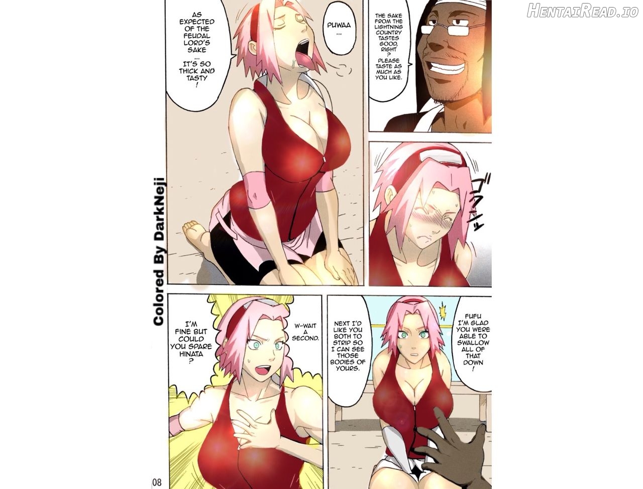 SakuHina - Colorized Hentai Chapter 1 - page 9