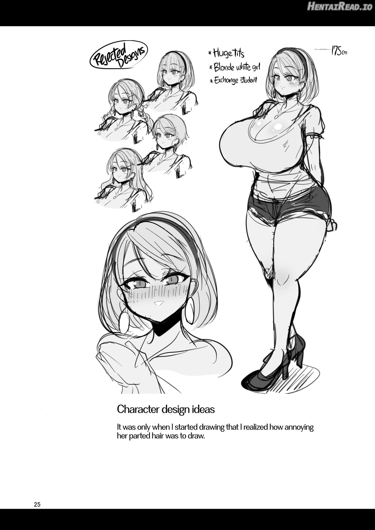 H Daisuki Kinpatsu Hakujin Bakunyuu Ryuugakusei ga Tonari no Heya ni Hikkoshite Kita!! Chapter 2 - page 25