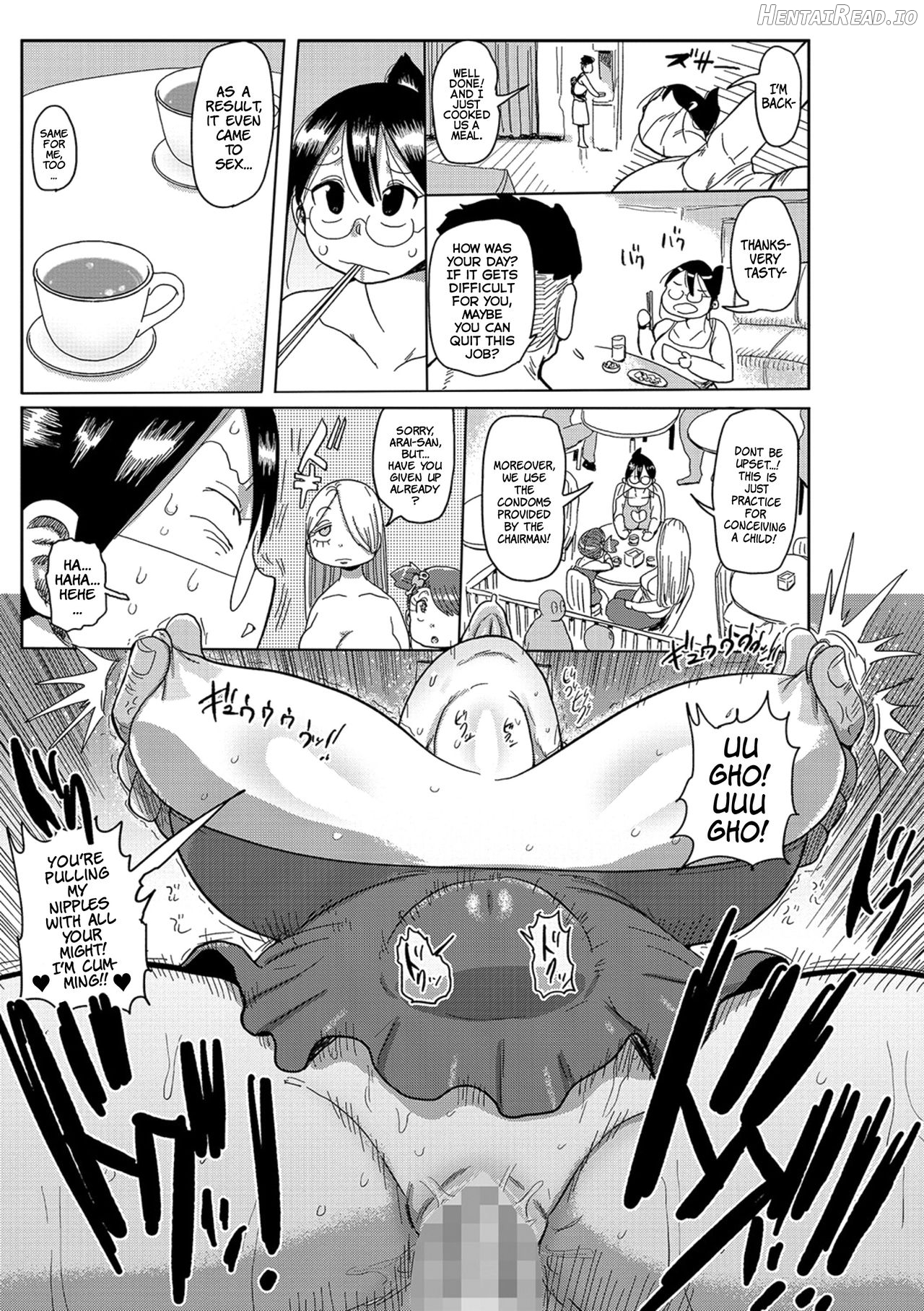 Komochi Tsuma no Arai-san ~Gym de Ase o Nagasou~ Chapter 3 - page 9