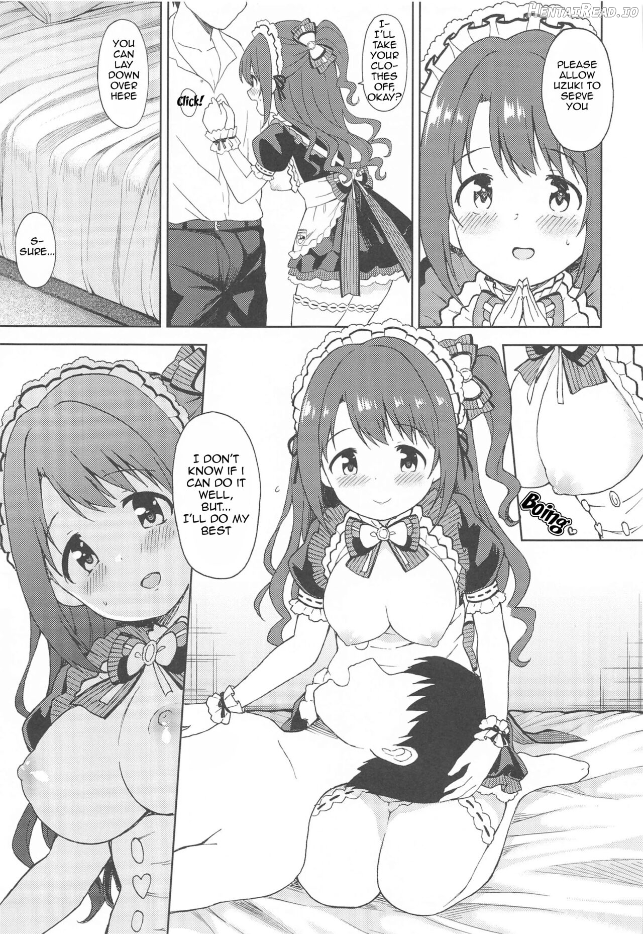 Ecchi na Gohoushi Ganbarimasu! Chapter 1 - page 8