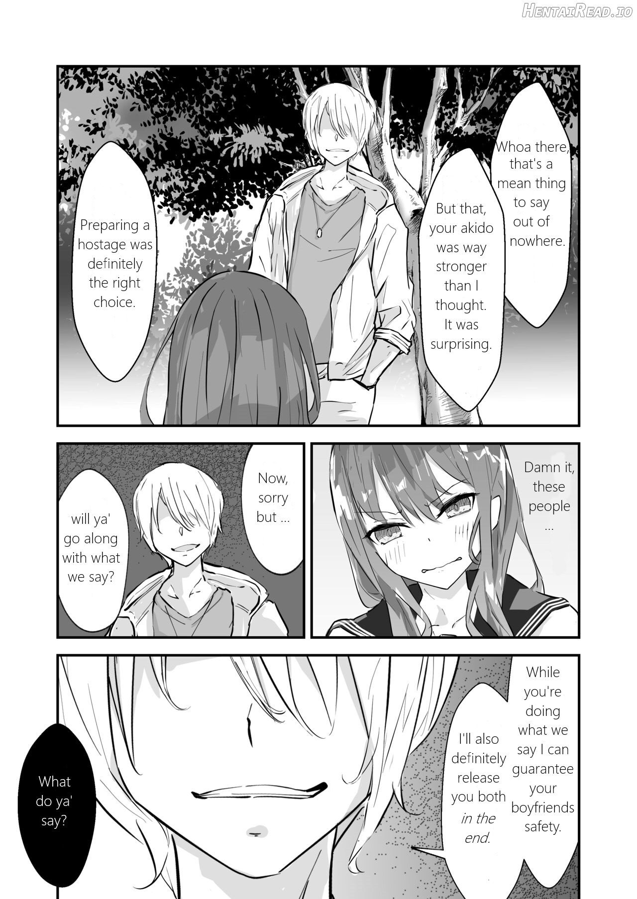 JK Kuppuku Kousoku ~Aikidou Shoujo ga Maketa Hi~ Chapter 1 - page 11