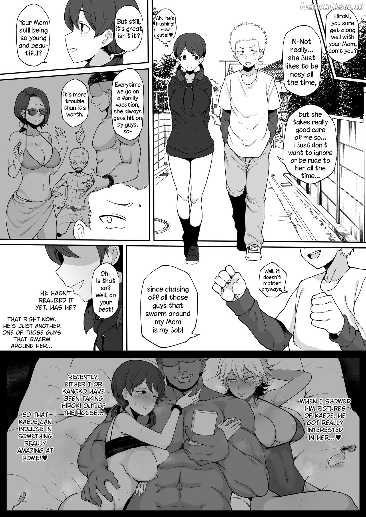 Kokujin no Tenkousei NTR ru Chapters 1-6 part 1 Plus Bonus chapter: Stolen Mother’s Breasts Chapter 1-6 - page 13