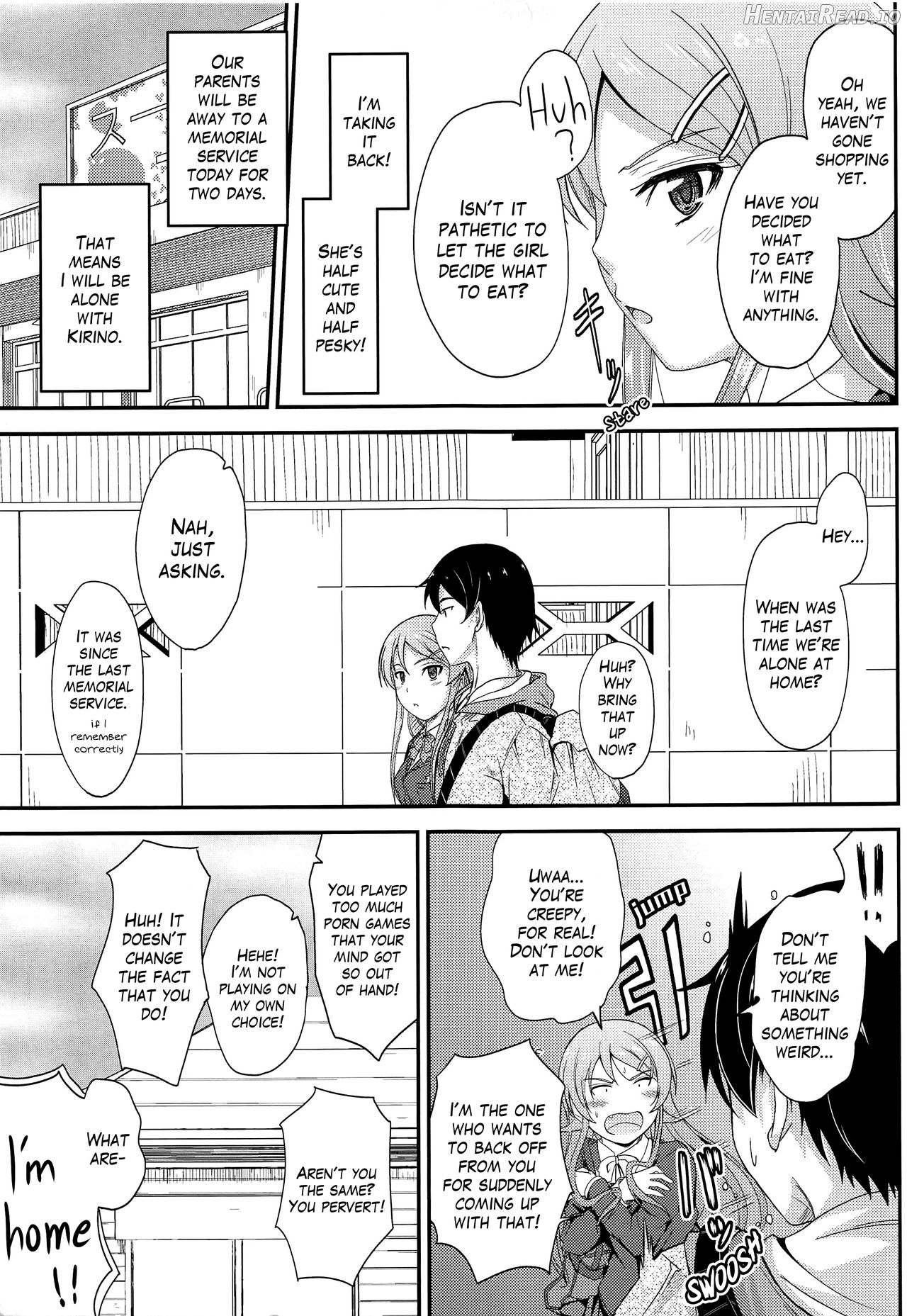 Fuku o Shinchou Suru Tabi ni Aniki ga Koufun Shitekite Chou Uzain desu kedo? Chapter 1 - page 5