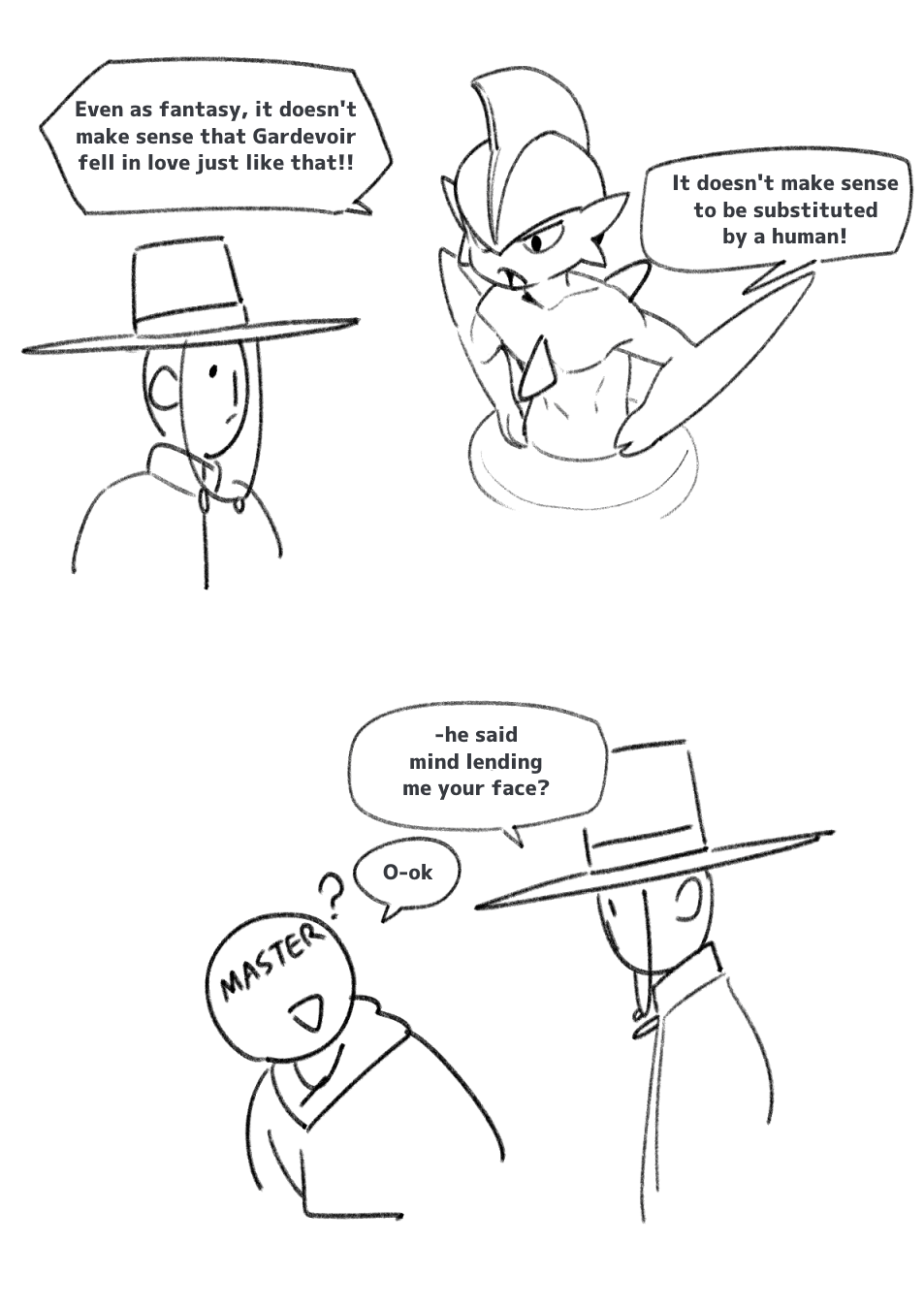 The Gardevior that loved her trainer too much Chapter 1 - page 17