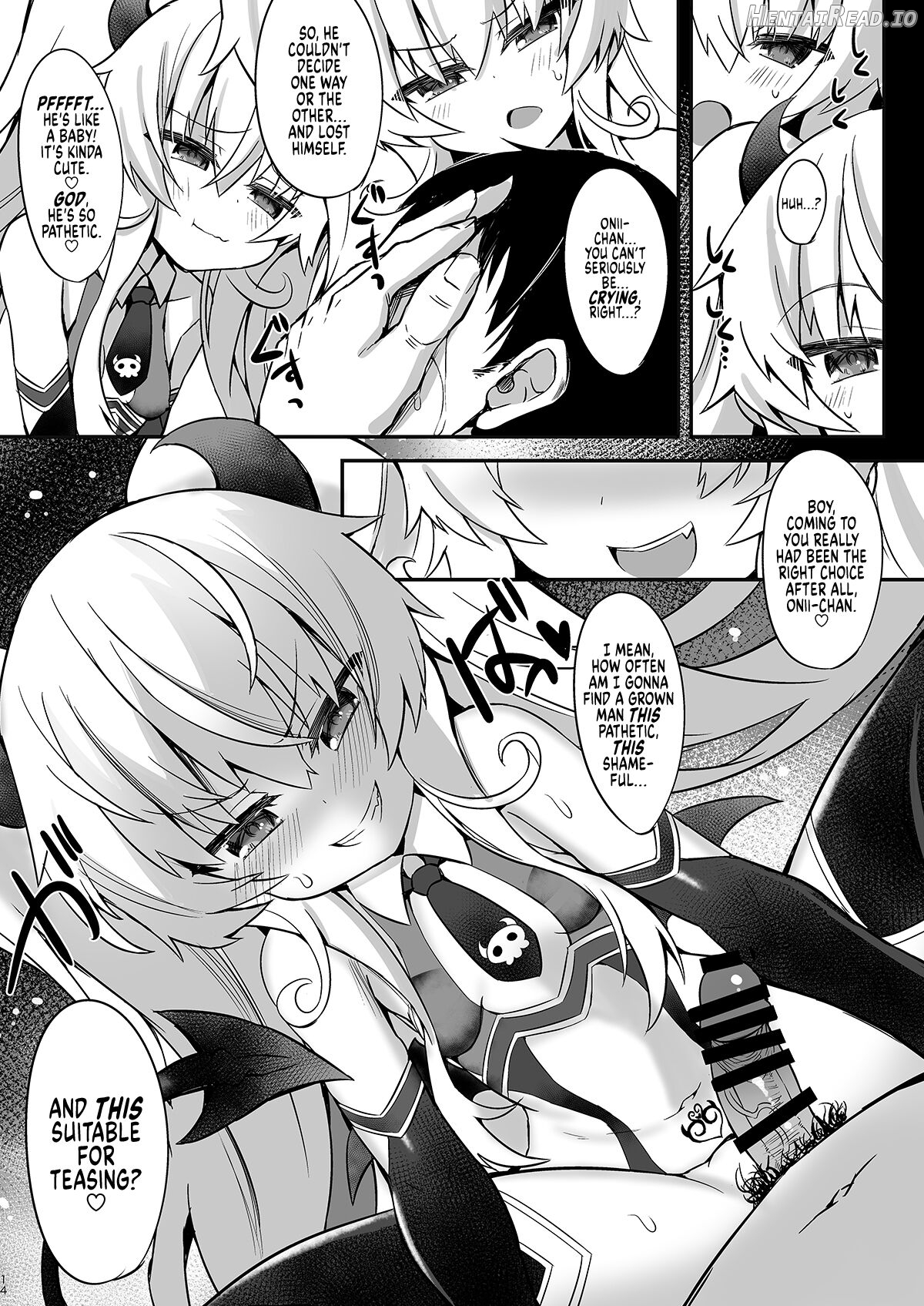 Mesugaki Gohoubi Double Bind Chapter 1 - page 12