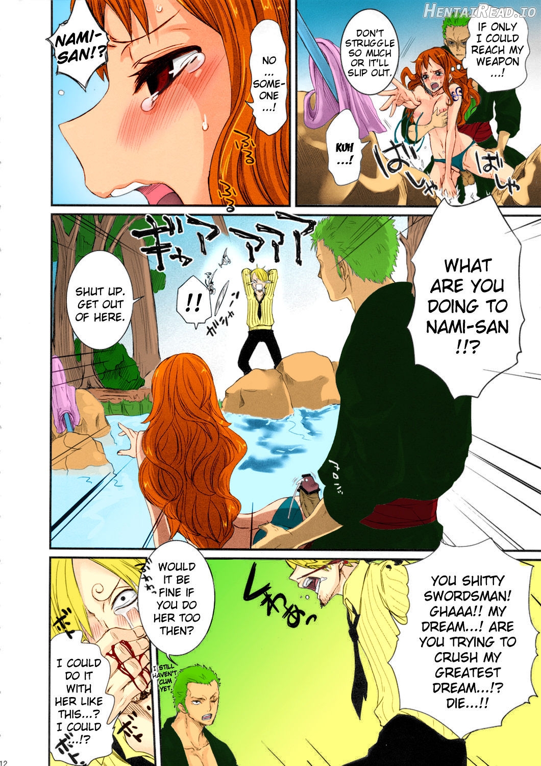 Natsu * Hana - Colorized Chapter 1 - page 9