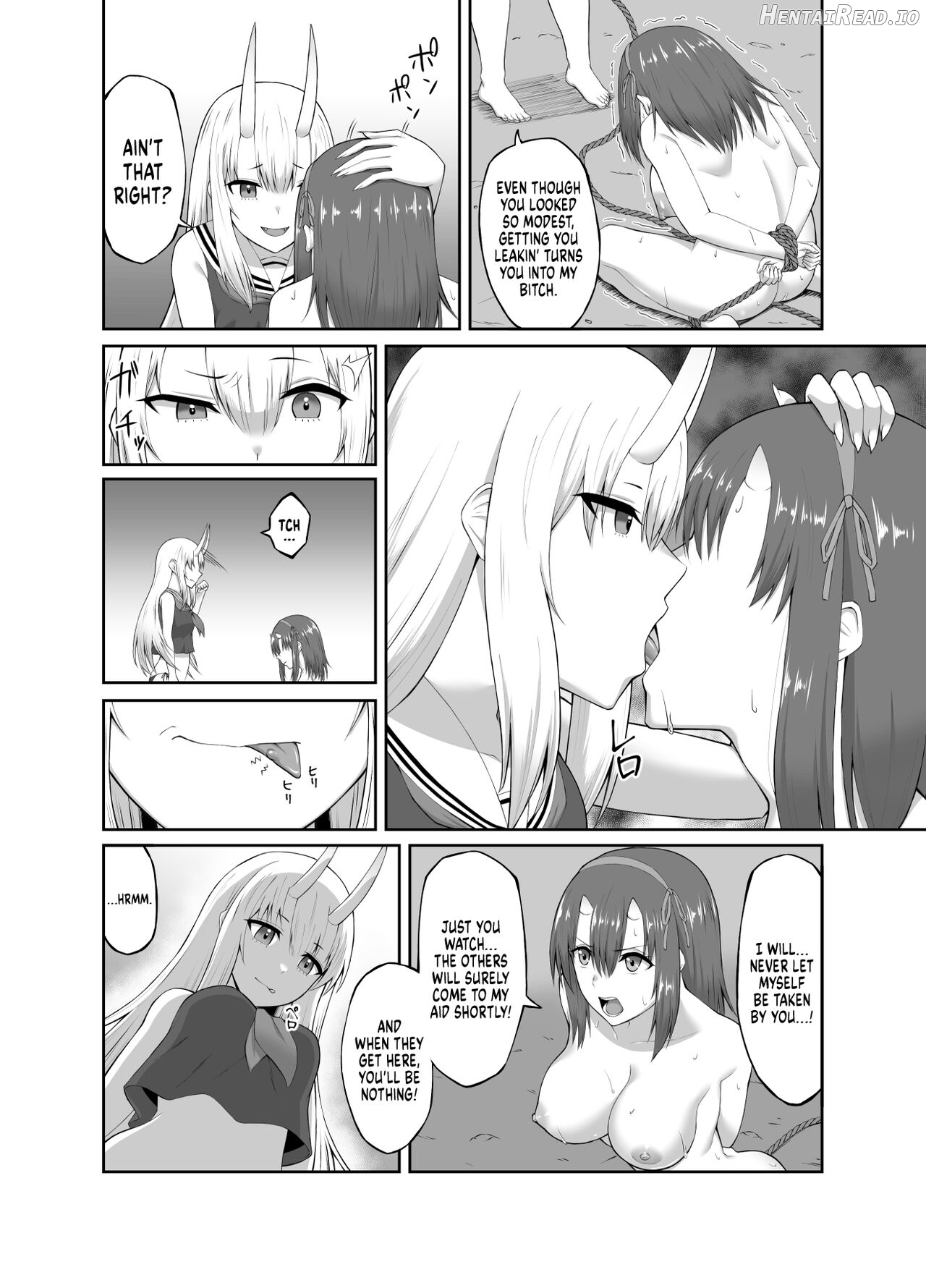 Taimashi Daraku Osen ~Futanari ni Ochita Taima Miko wa Inran Mesu Oni-ka~ Chapter 1 - page 17